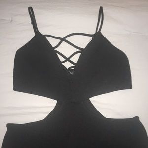 Black jumpsuit